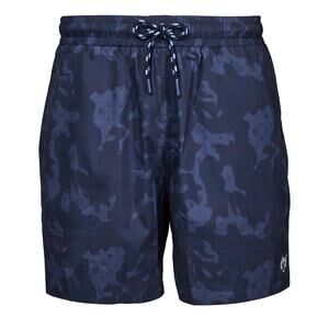 Greyson G.O.A.T Camo Torch Maltese Blue Lined Swim Short S NEW Drawstring Trunks